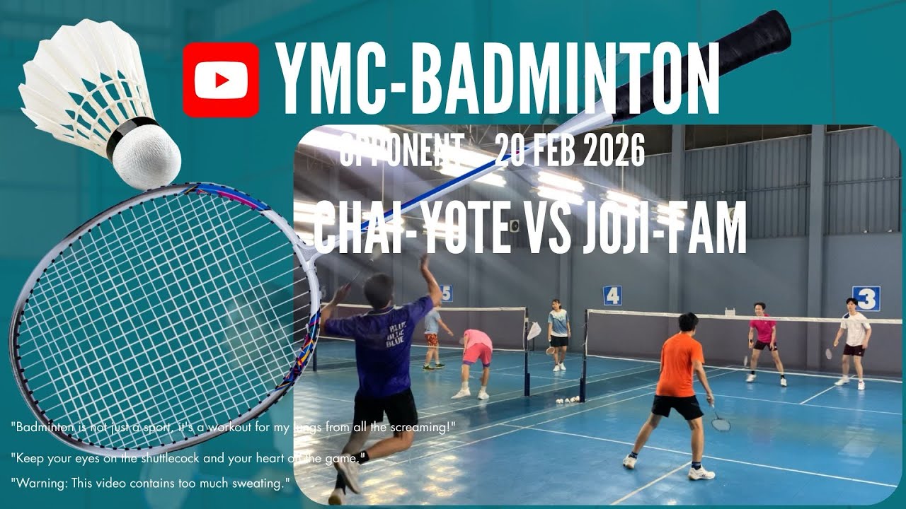EP164_YMC-Badminton #รวมพลคนตีแบด#ก๊วนแบด