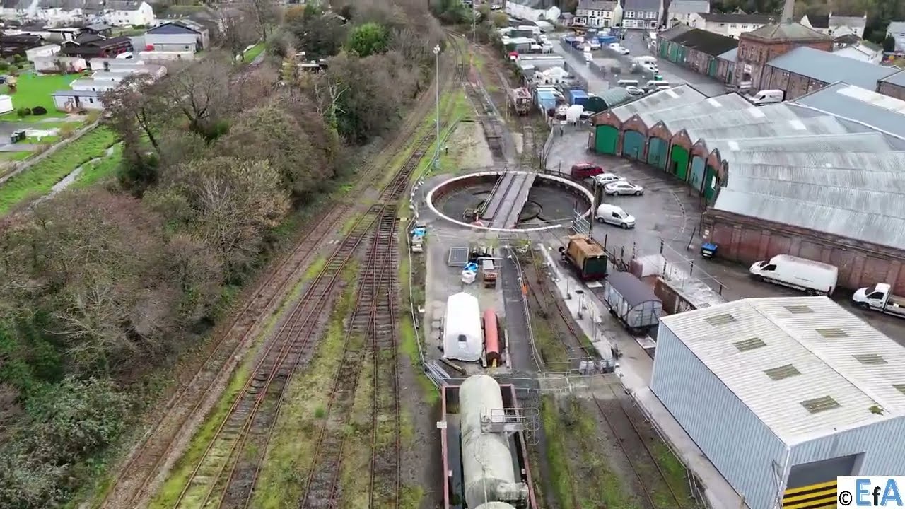 Cornwall - Par - St Blazey - Goods Yard - English China Clay - Diesel Traction - 20251122