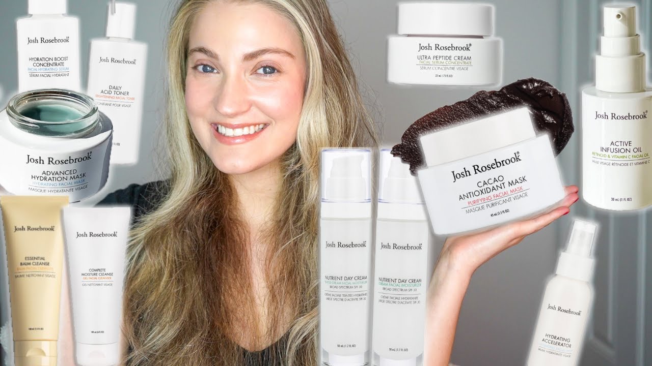 Josh Rosebrook Skincare Review | Balm Cleanse, Moisture Cleanse, Cacao Mask, Daily Acid Toner & More