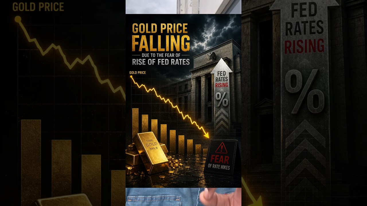 🚨‼️Why Gold Is Falling in 2026 | Fed, Oil & Dollar Explained