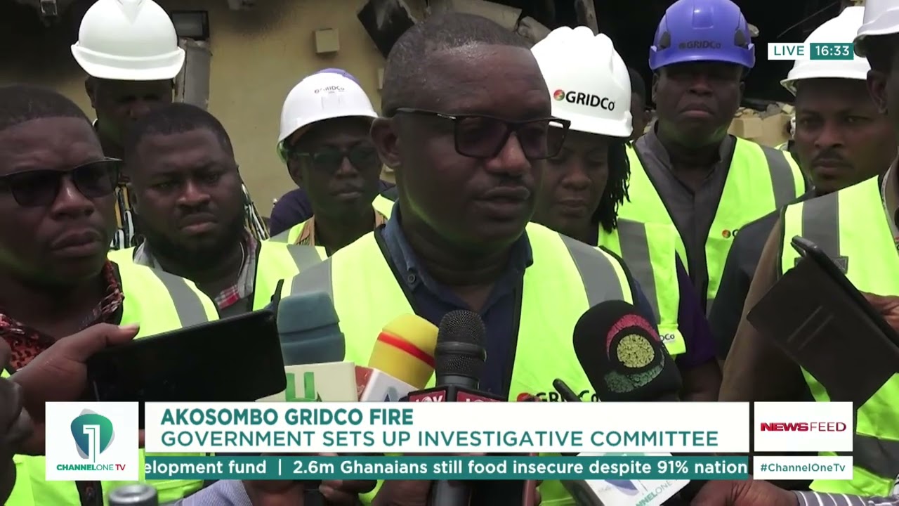 Пожар на электростанции GRIDCo в Акосомбо: правительство создало следственную комиссию.