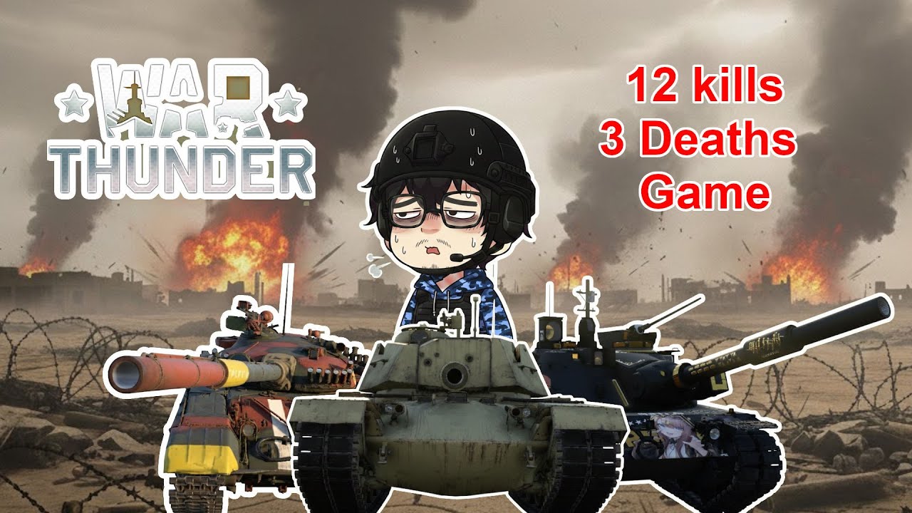 War Thunder #9 - 12 kills en una partida complicada (Uncut - Gameplay)
