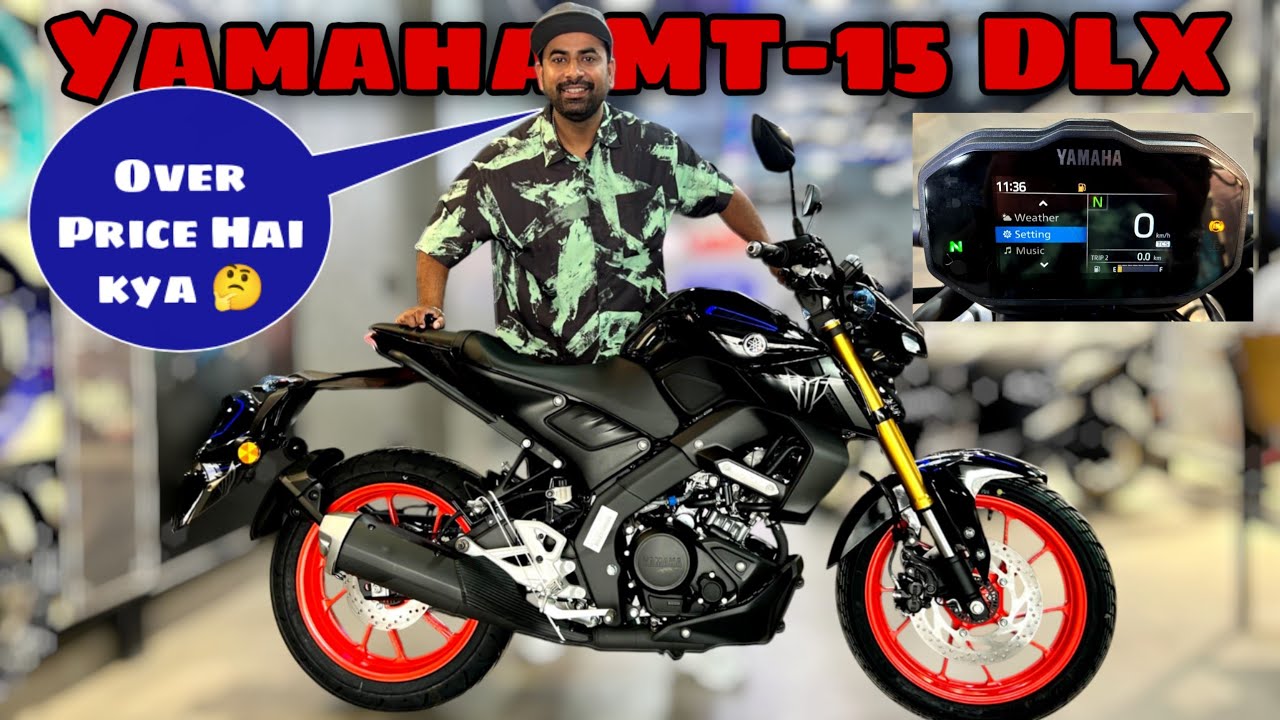 Finally Update Yamaha MT-15 DLX Detailed Review 🔥 MT-15 DLX TFT CONSOLE 😍 Top Speed Mileage Review 