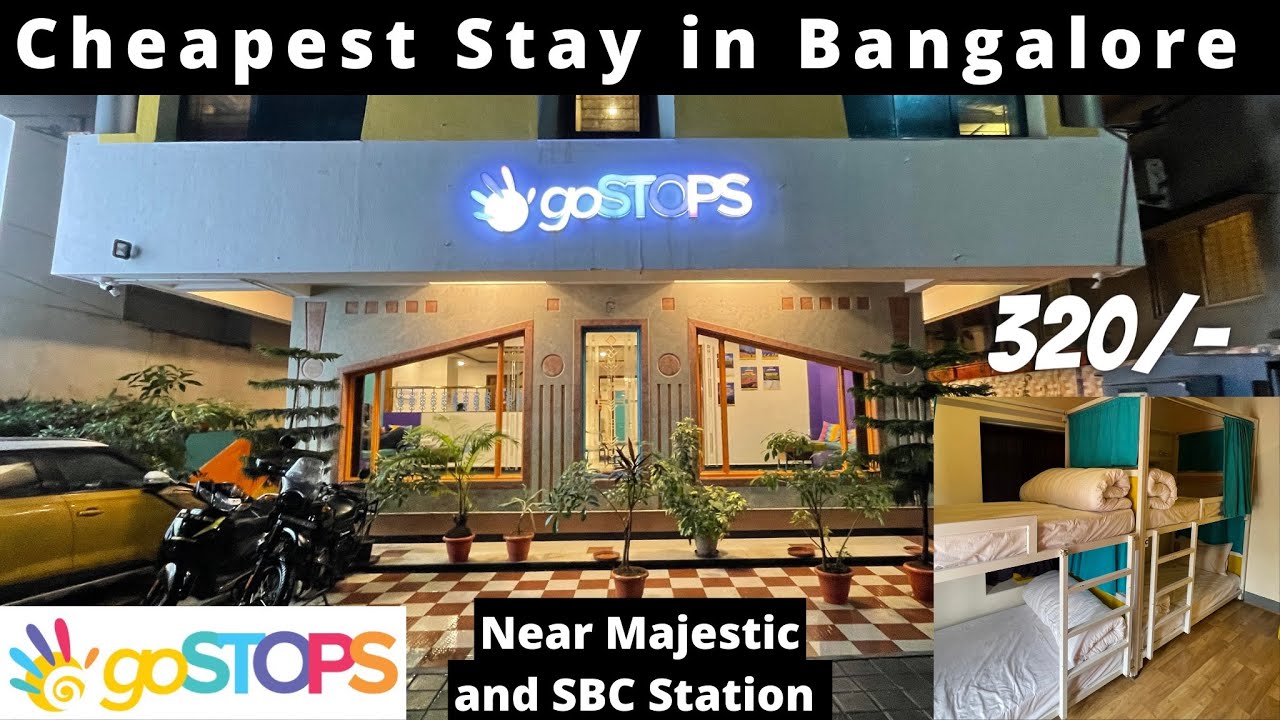 goSTOPS Bangalore | Cheapest and Best Stay in Bangalore #findbeds #gostops #bangalore