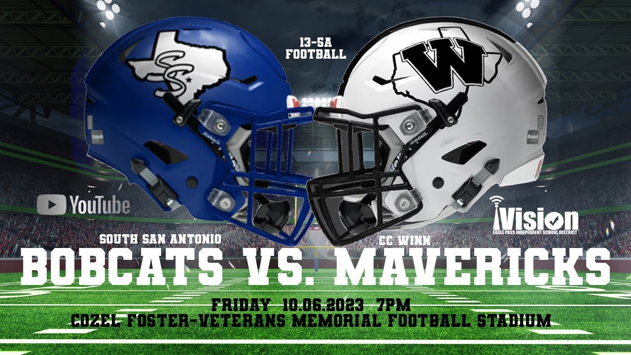 C.C. Winn Mavericks vs South San Bobcats | Varsity Football | October 6, 2023 | iVision