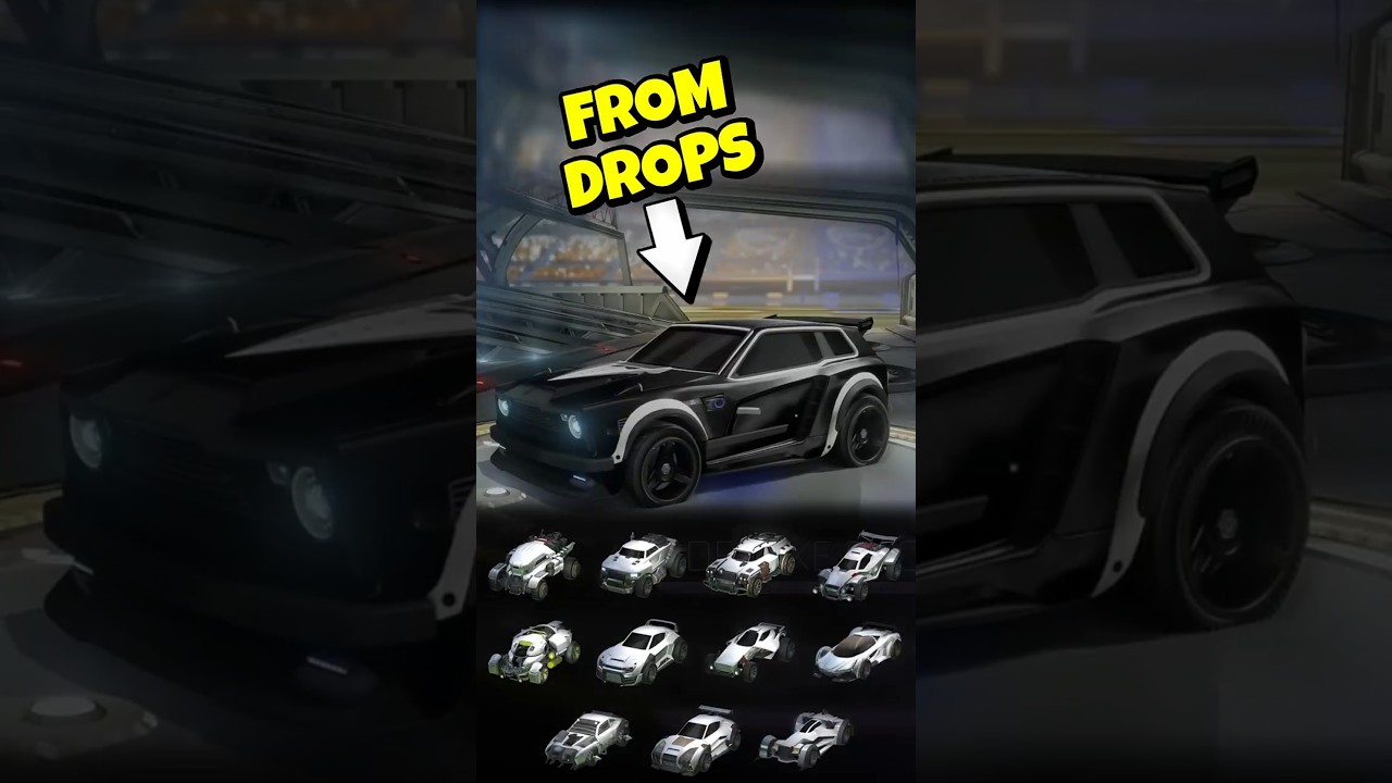 How to get Free Cars from Rocket League Twitch Drops 🎁