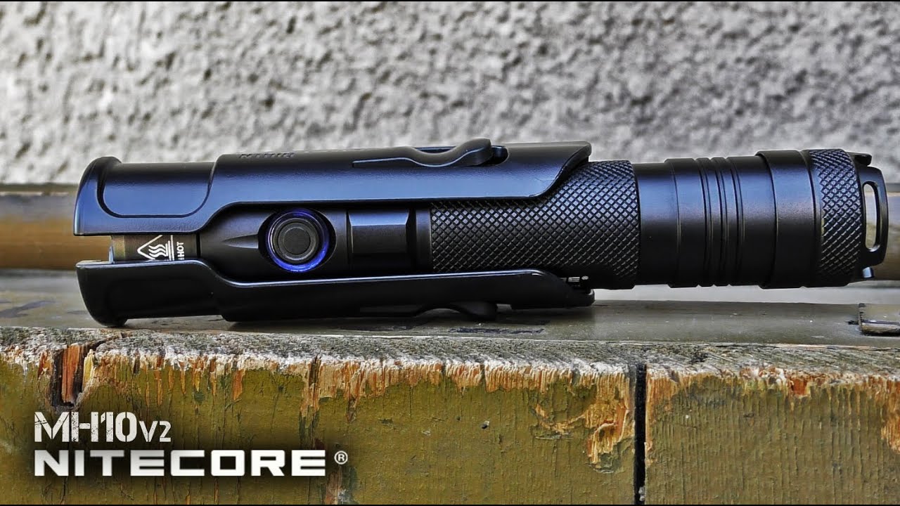 Тактический фонарь Nitecore MH10 V2/Tactical flashlight