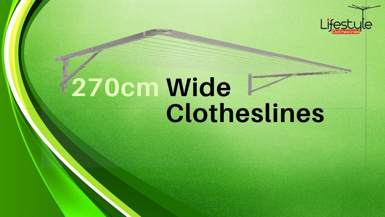 270cm Wide Clothesline [Installation FAQs + Product Tour]