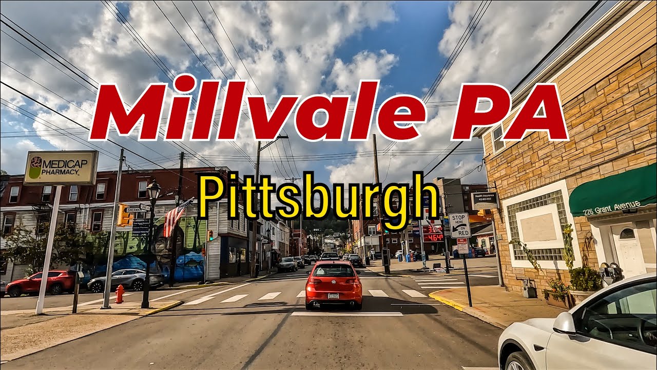 Driving Millvale 4K | Pittsburgh PA