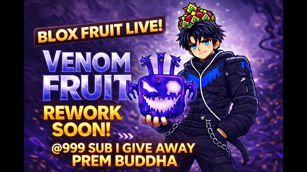 Blox Fruit LIVE 🐍 Waiting for Venom Rework + Levi Hunt! #roblox #bloxfruits #shorts