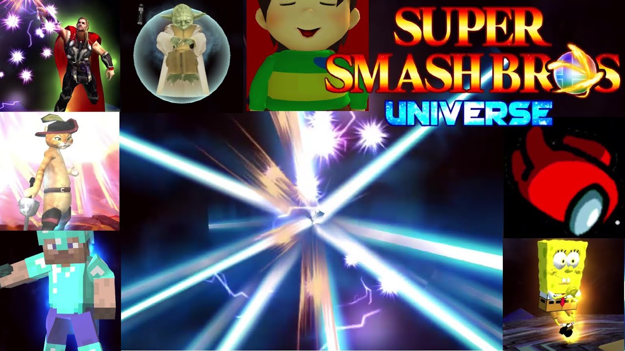 COOL and POWERFUL Final Smashes in Smash Bros Brawl Universe Mod