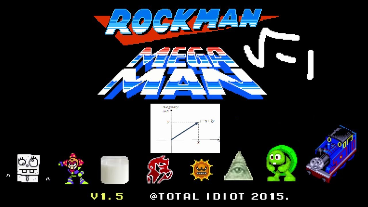 ロックマン スクウェアロボット･オブ･ネガティブ　MEGAMAN Square Root of Negative ALL