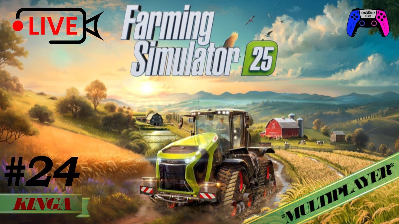 LIVE| Farming Simulator 25 - #24 