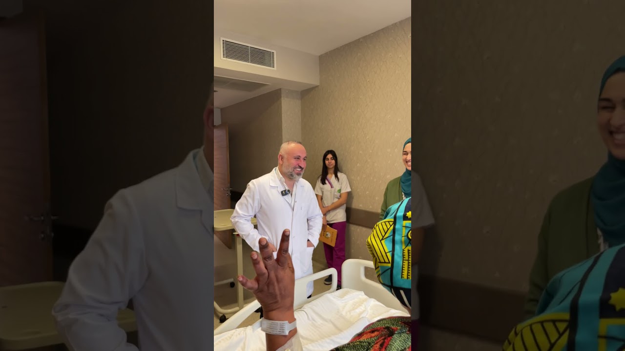 Happy Patient with Prof. Dr. Hasan Erdem