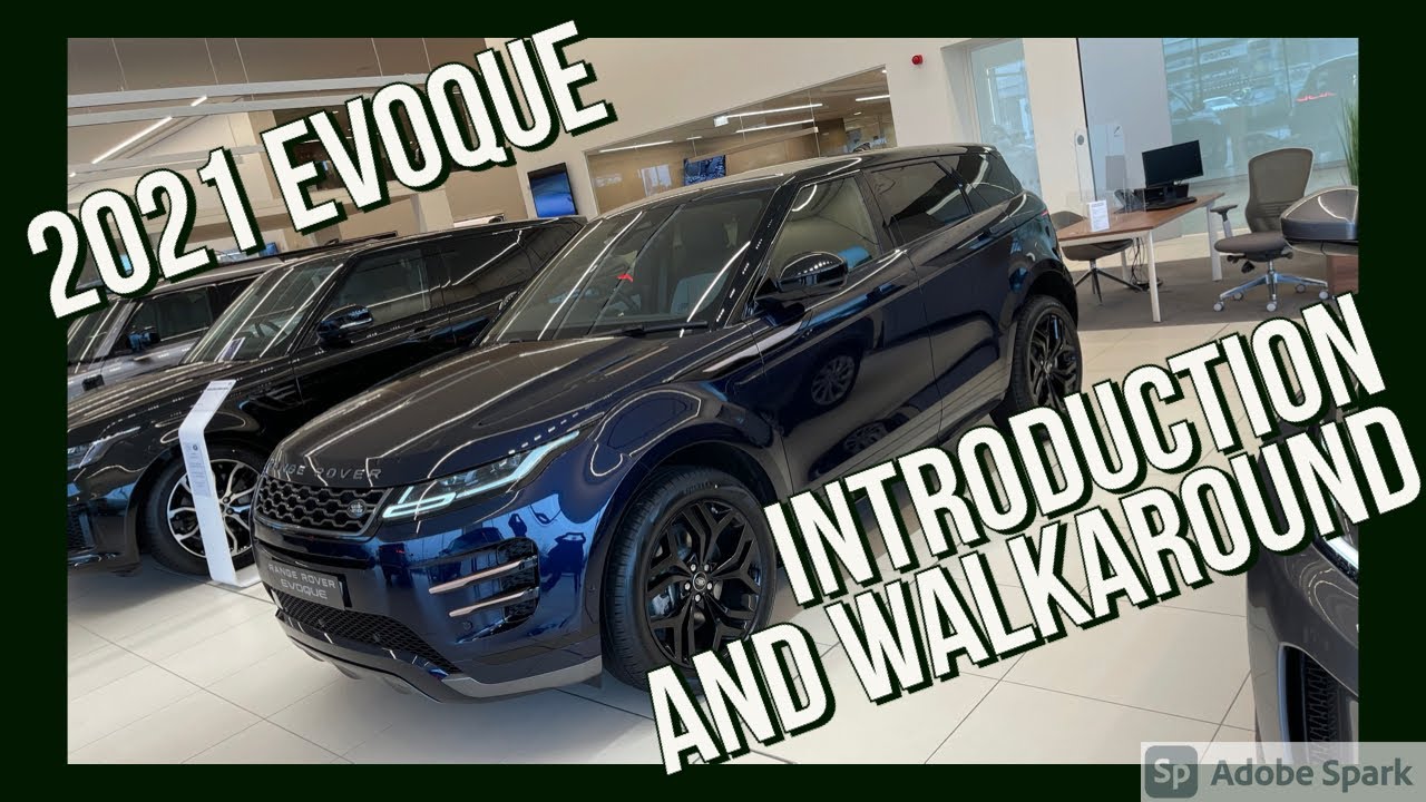 NEW 2021 RANGE ROVER EVOQUE Introduction and walk-around with The compact luxury Land Rover