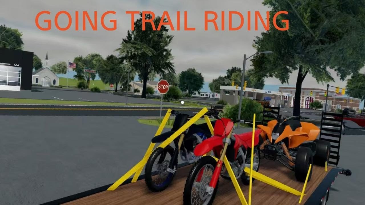 Going TRAIL riding with my friend (southern mudding offroading)