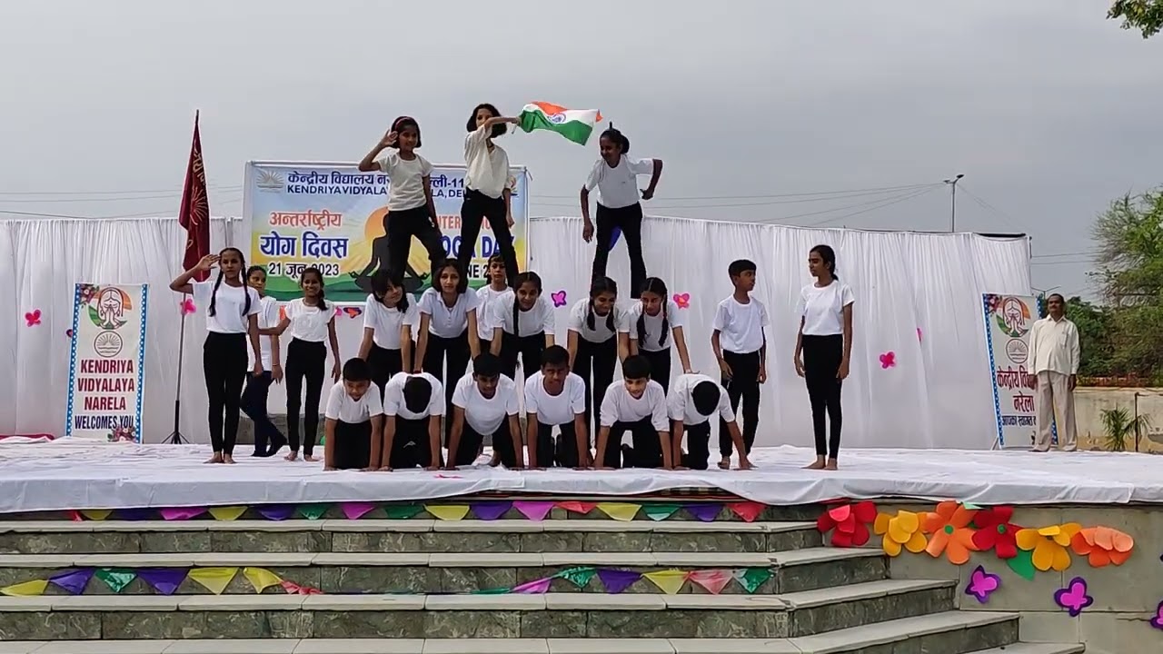 SHIV TANDAV BY KV NARELA STUDENTS ON 9TH IDY