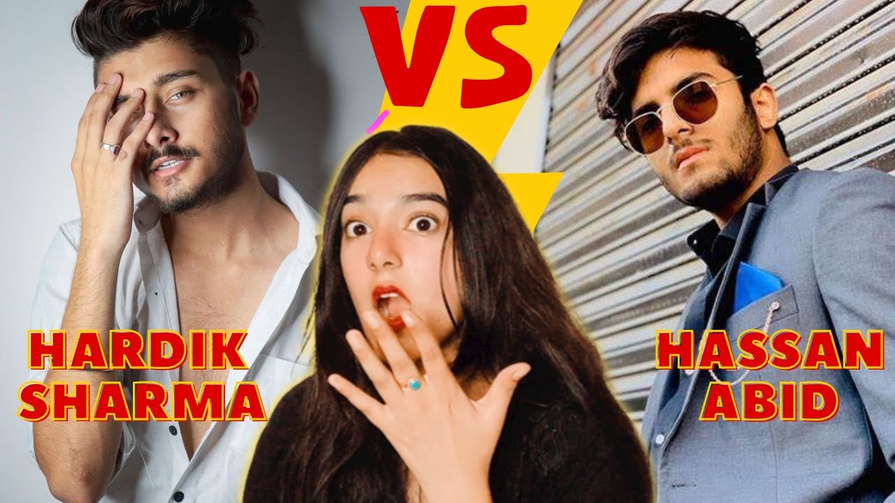 INSANE PAKISTANI GIRL REACTION | Hardik Sharma VS Hassan Abid REELS