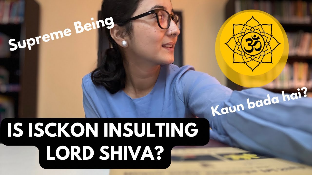 Is Iskcon trying to insult Lord Shiva? | Brahma, Vishnu, Mahesh | Supreme being
