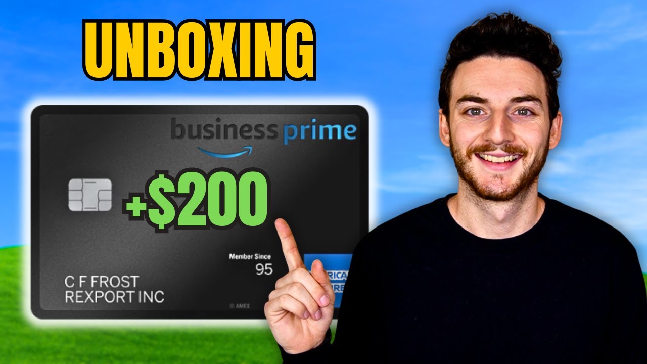 UNBOXING: AMEX Amazon Business Prime ($200 Gift Card!)