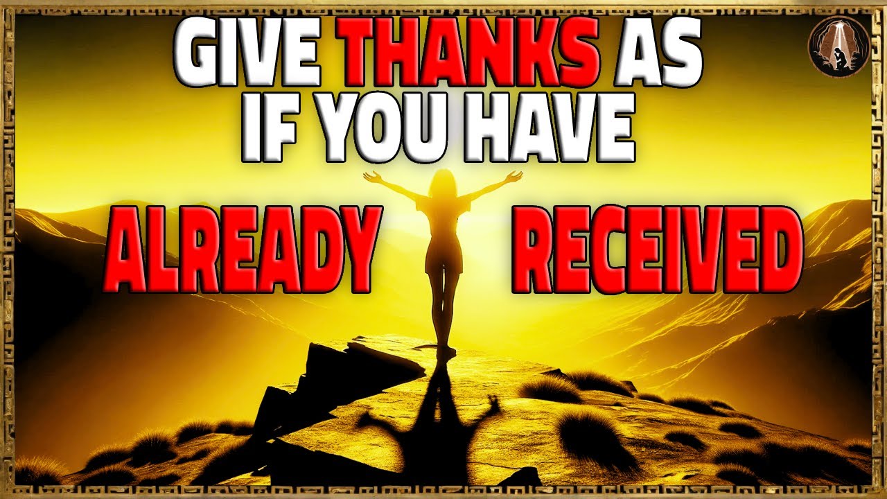 Thank God Before Receiving Grace | Morning Prayer