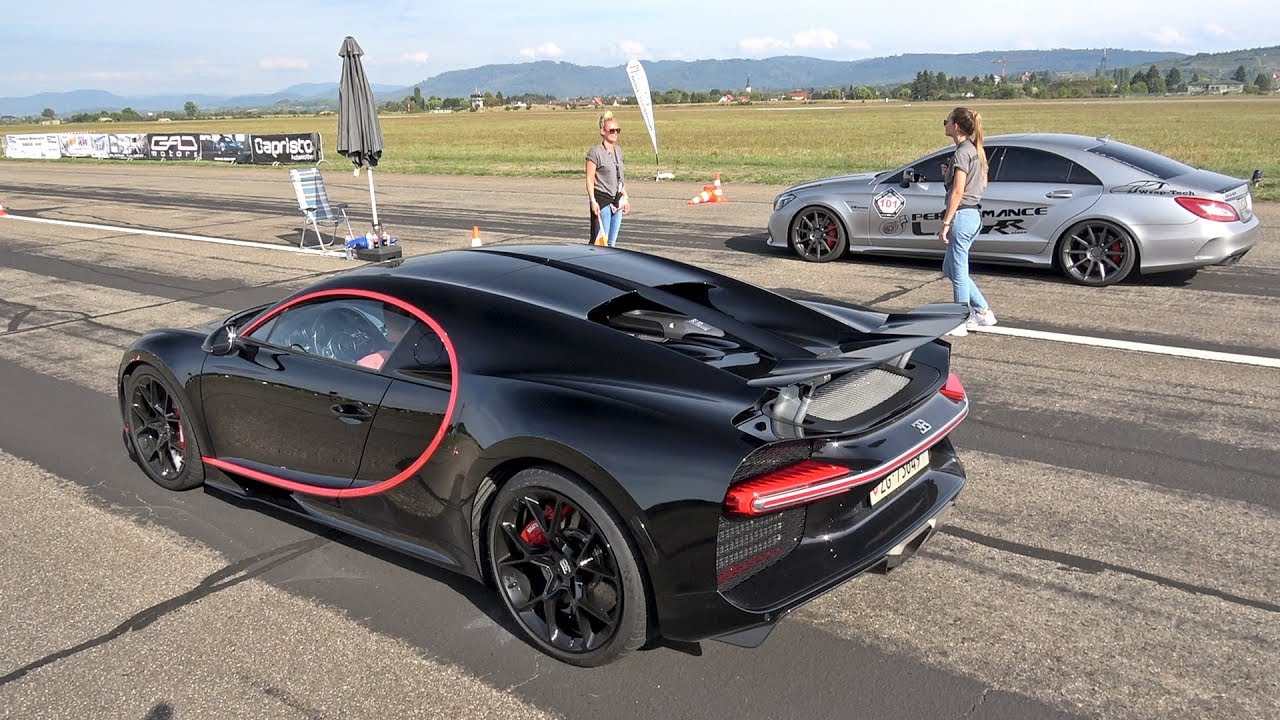 Bugatti Chiron vs BRABUS Mercedes-Benz CLS63 S AMG
