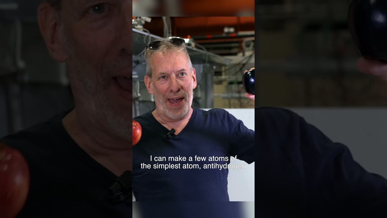 CERN observes the influence of gravity on antimatter #cern #science #antimatter