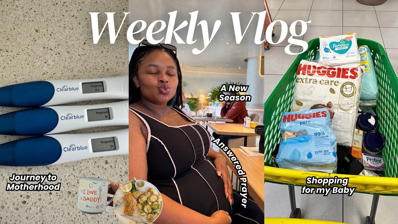 Weekly Vlog | A New Season, Journey to Motherhood, Bestie's in Town, Dates & Shopping for my Baby