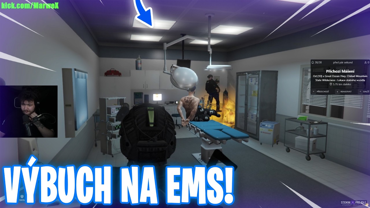 MOJE PRVN&Iacute; OSTR&Aacute; AKCE VE SWATU! OBROVSK&Yacute; V&Yacute;BUCH V NEMOCNICI | COMMUNITY RP