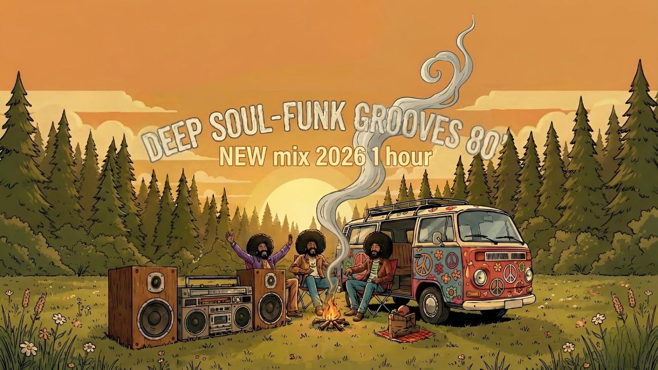 Deep Soul-Funk Grooves 80' | NEW Mix 2026 | 1 Hour Non-Sto
