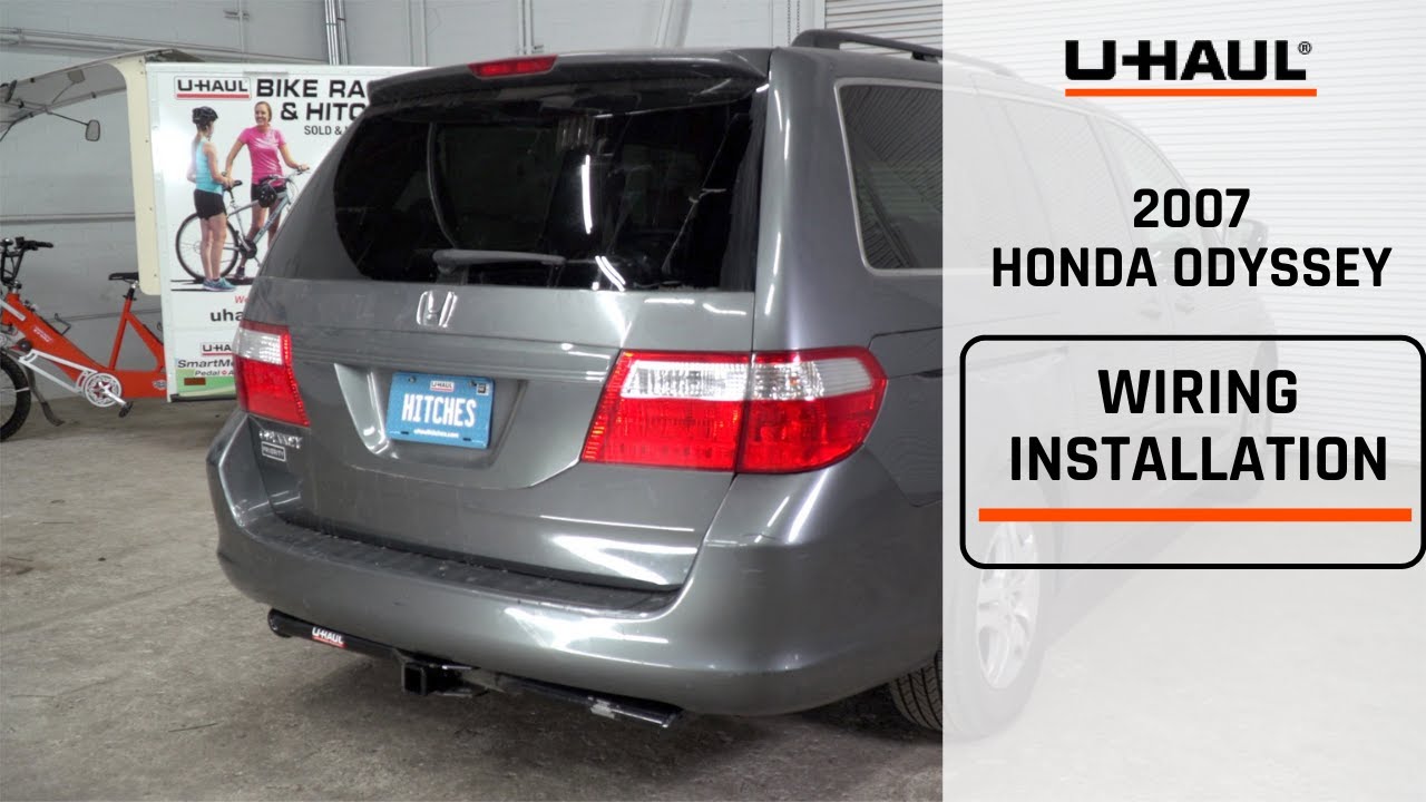 2007 Honda Odyssey Trailer Wiring Harness Installation