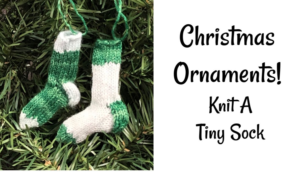 Christmas Ornament KAL - Tiny Sock