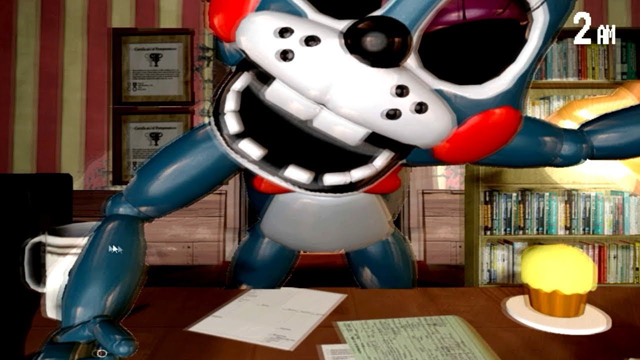 FUNNY ANIMATRONICS!! | Five Nights at Eth's Gameplay Night 1