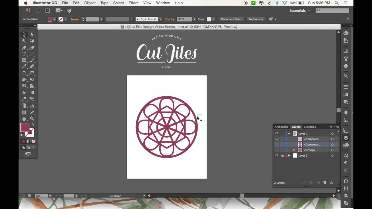 Designing Your Own Cut Files: Part 1 - Introduction to SVG Cut File Design