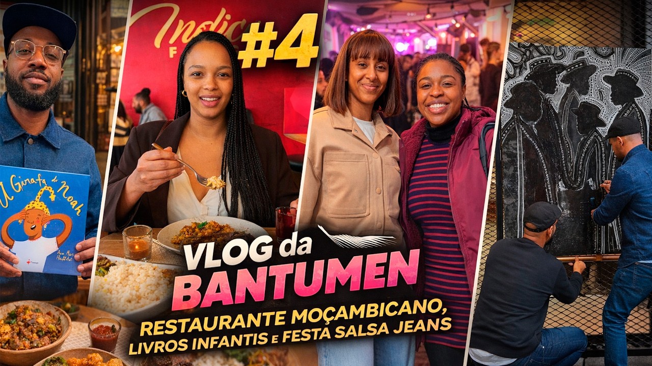 VLOG #4 A Girafa do Noah, restaurante moçambicano , festa Salsa Jeans e exposição no Porto