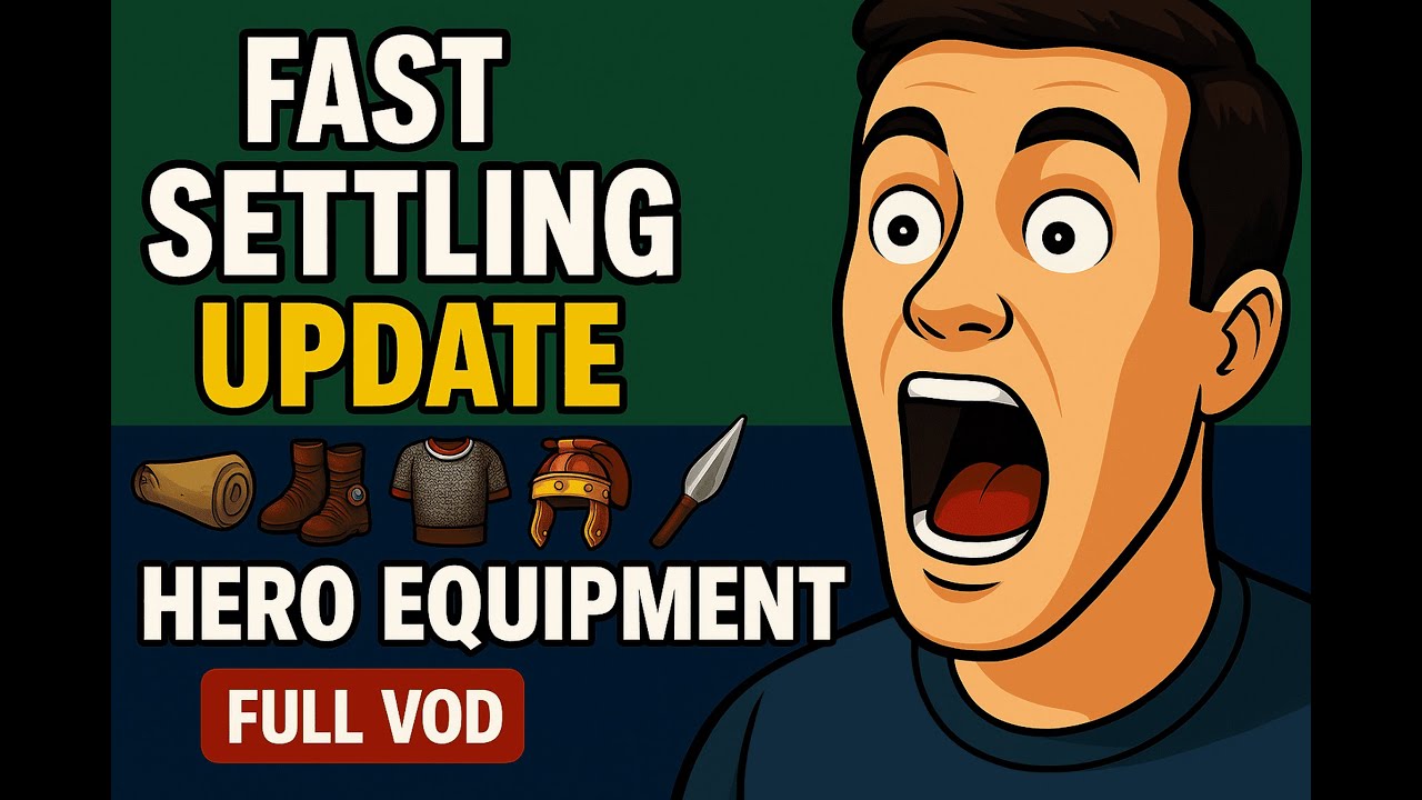 NEW CHANGES for Fast Settling + Hero Equipment Guide (Full VOD)