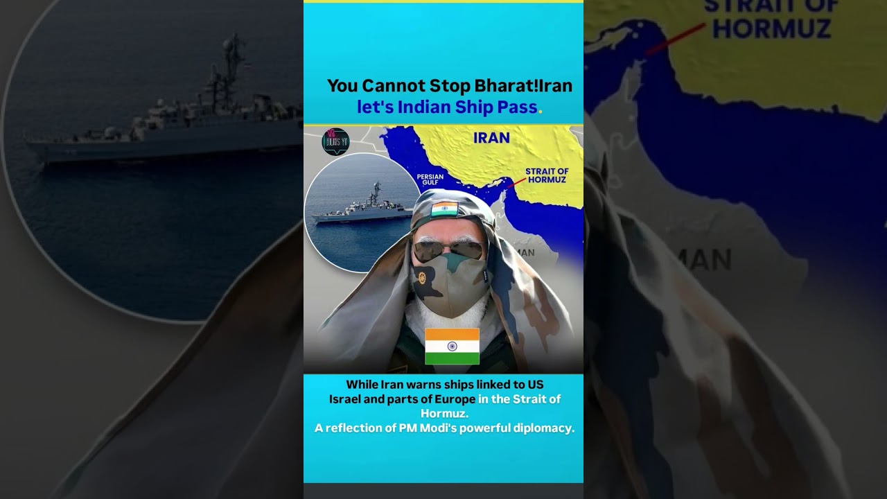 Bharat&rsquo;s Power: Indian Ships Allowed in Hormuz#shortvideo #shortsfeed #shortsviral #shorts