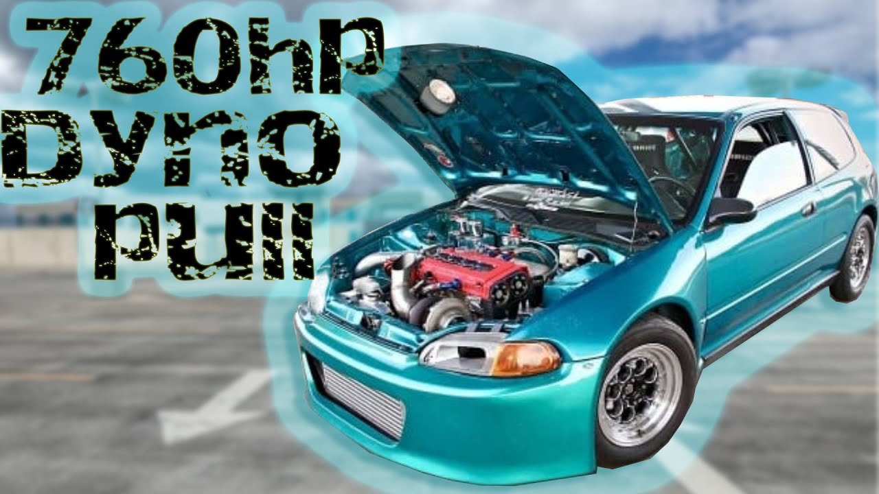 760whp Turbo Civic EG hatch | B18C5 | Dyno Tune | Jason Waters Tuning