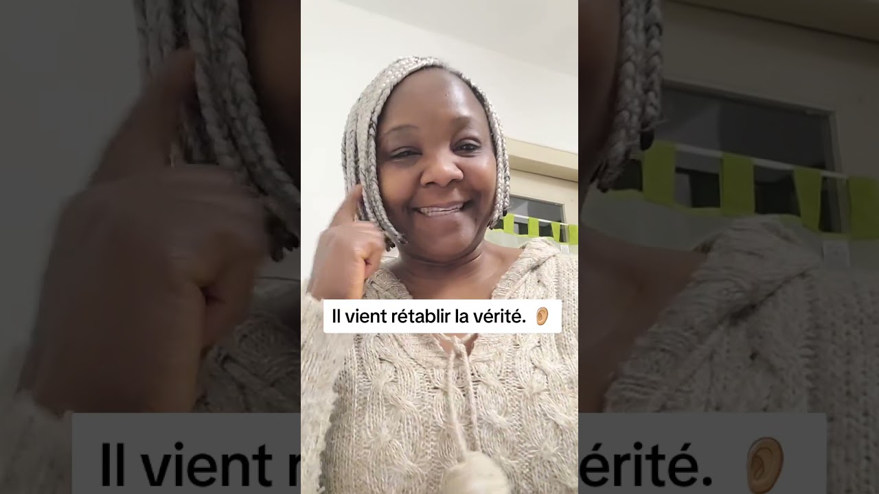 Il rétablit la vérité 