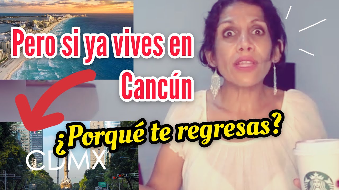 La GENTE SE VA muy RÁPIDO de CANCÚN ¿porqué? #vivirencancun