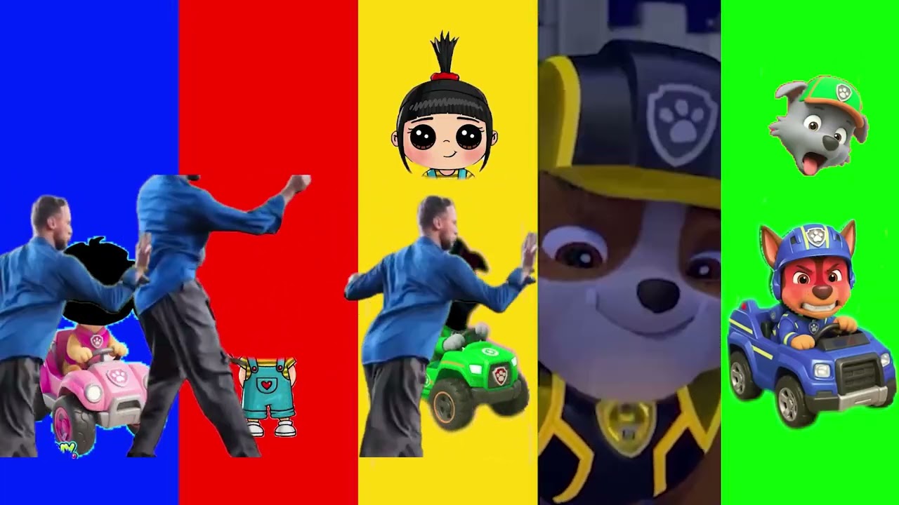 Wrong eyes👀 NEW EPISODES/ Sheriff Labrador x Rocky & BabyBoss Puzzle Wrong HeadsEYE PUZZLE WORLD 15