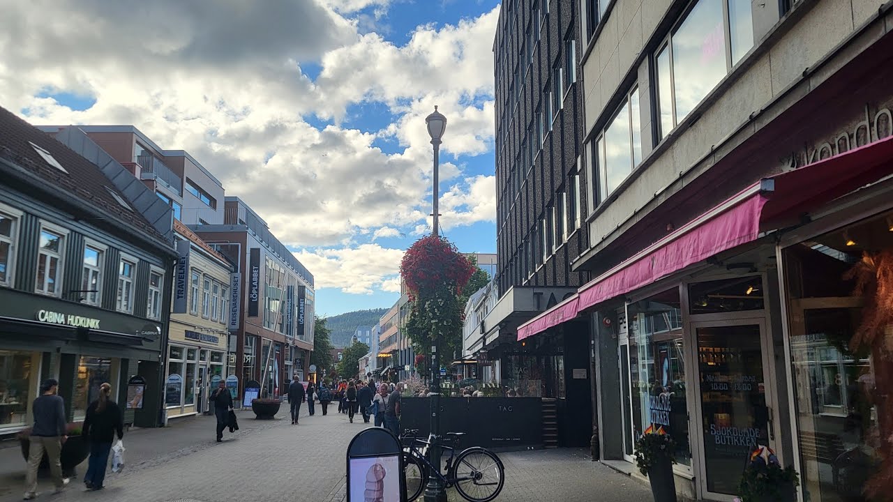 Прогулка по Тронхейму. Норвегия.