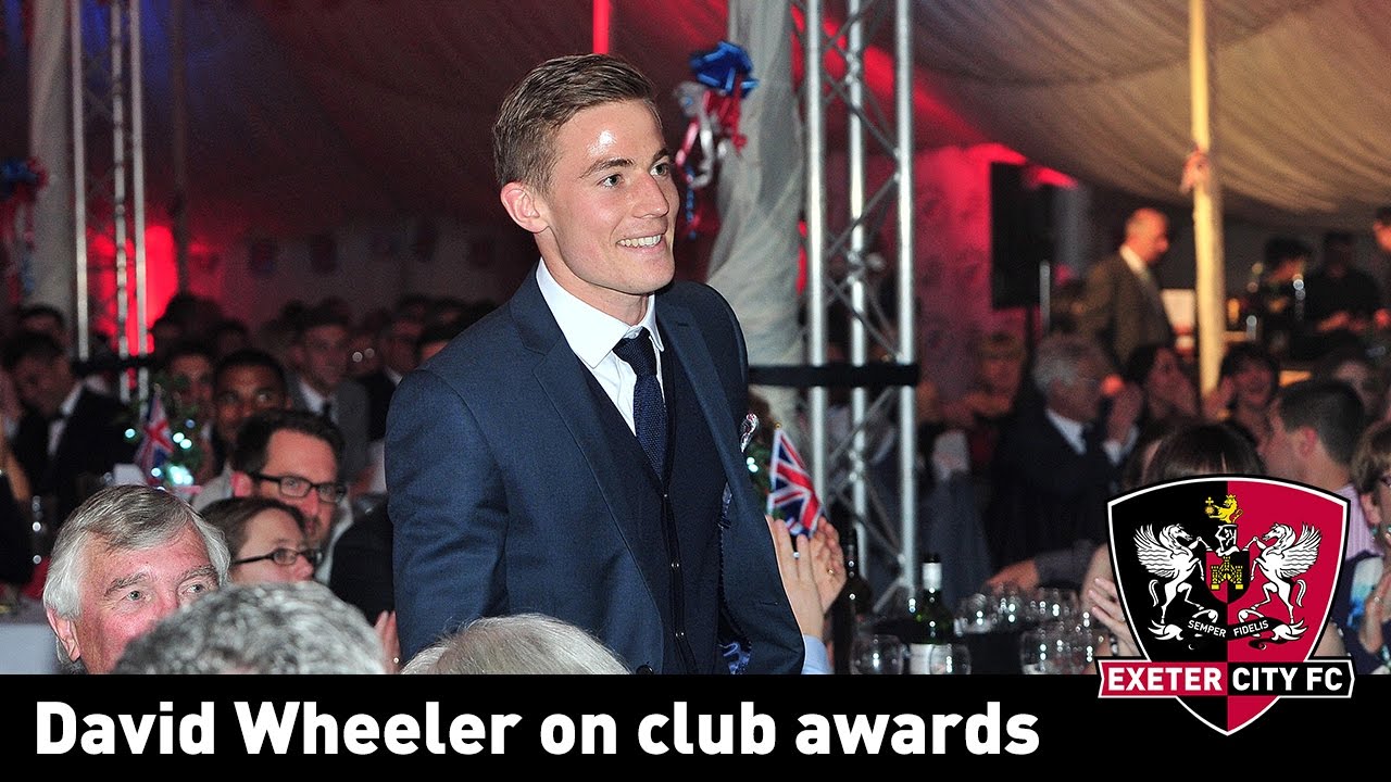 David Wheeler on club awards | Exeter City Football Club