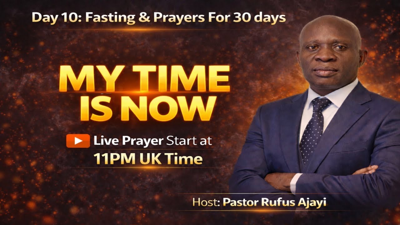 PRAYER LIFE INTERCESSION - ENCOUNTER 026 II MY TIME IS NOW II MONDAY, 9TH FEBRUARY, 2026