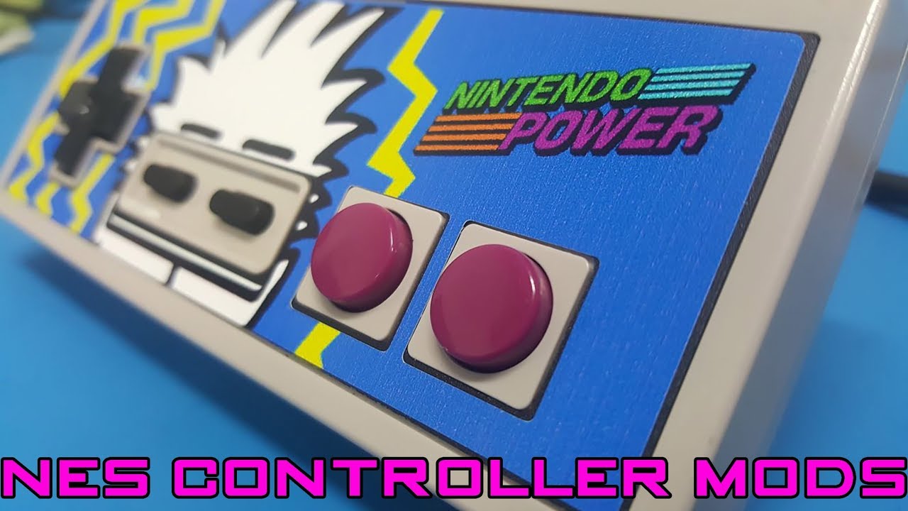 Awesome NES Controller Restoration and Mods!