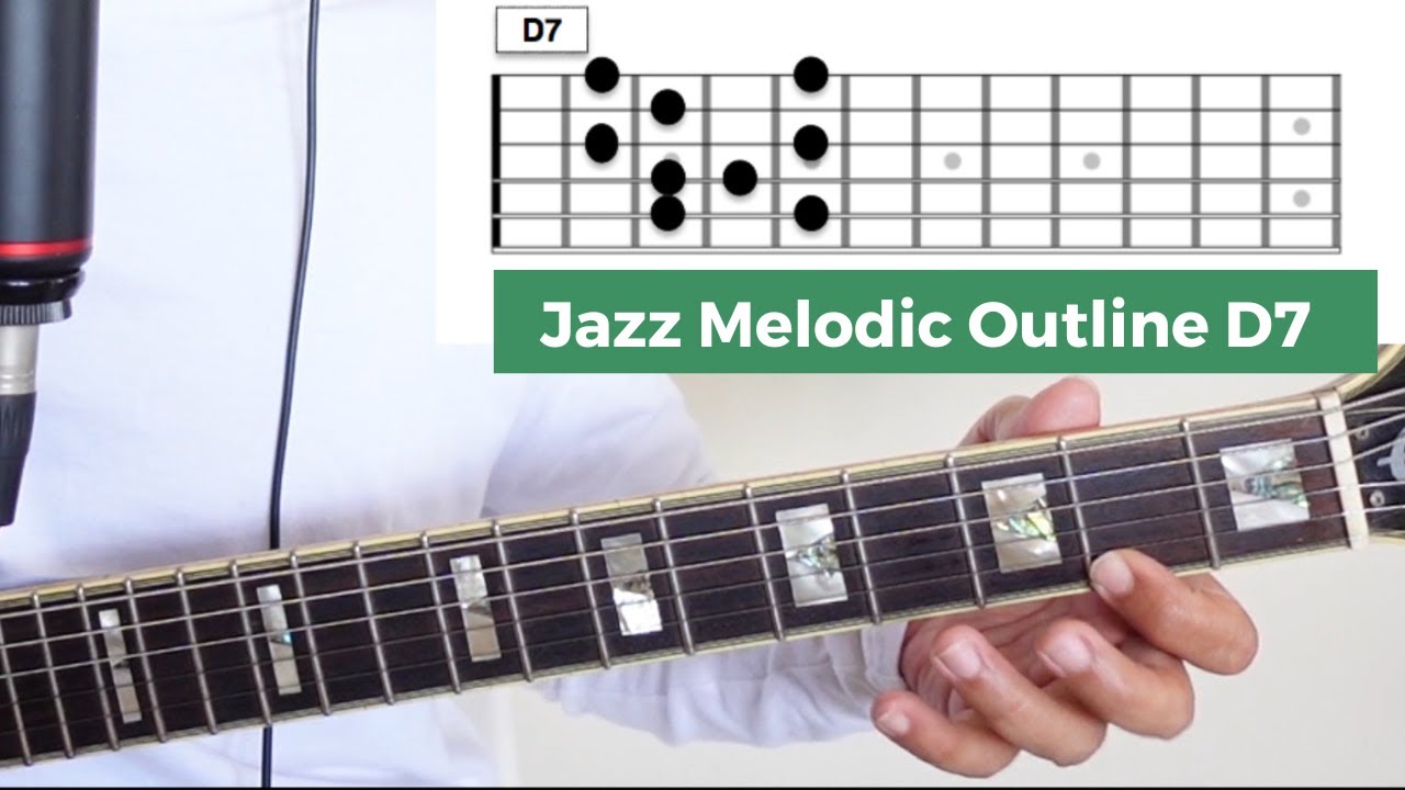 Jazz Melodic Outline Dominant 7 Chord