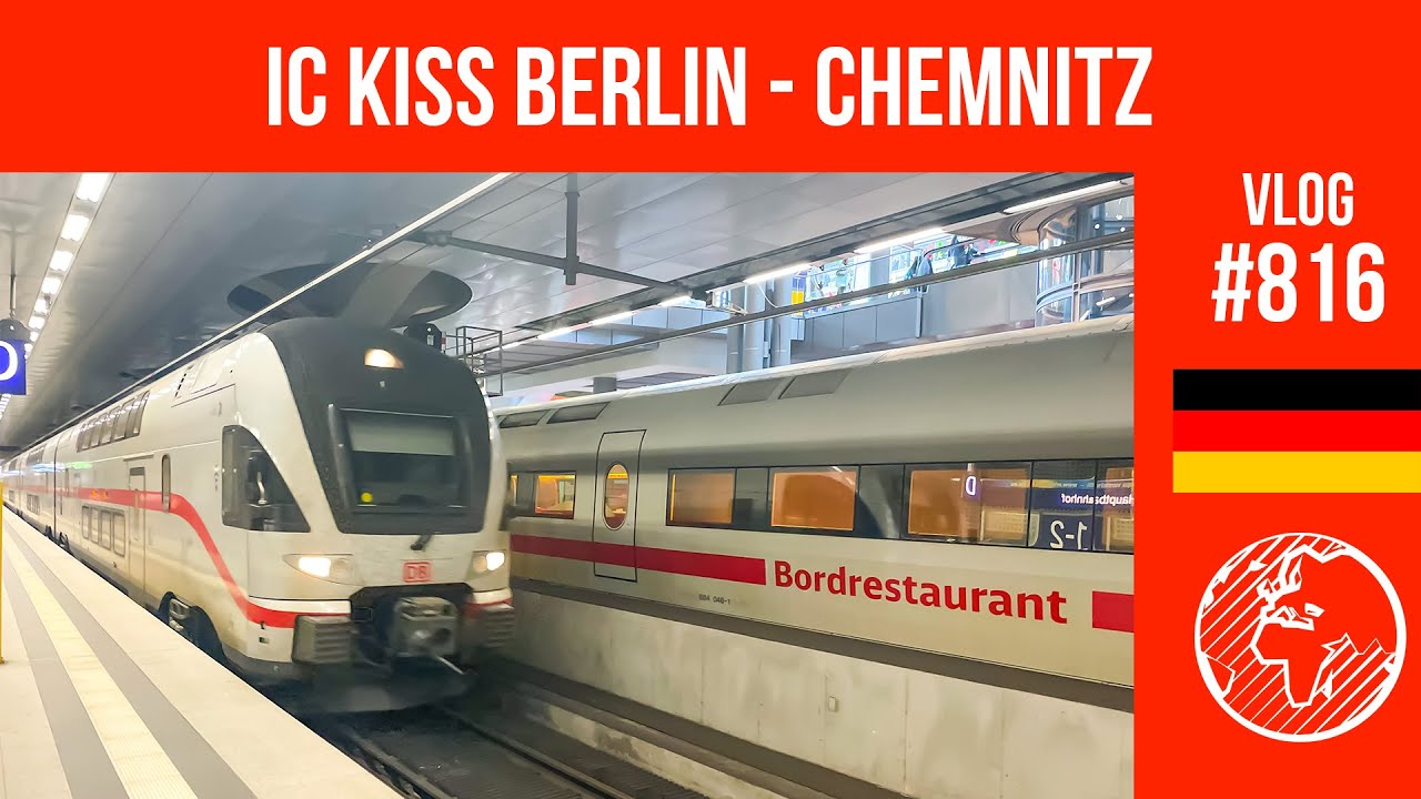 Im IC Kiss über eine eigentlich nicht mehr bediente Bahnstrecke | TripReport (1. Klasse) | Vlog 816