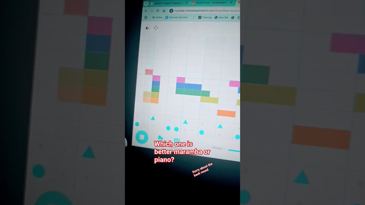 I made this on music lab 