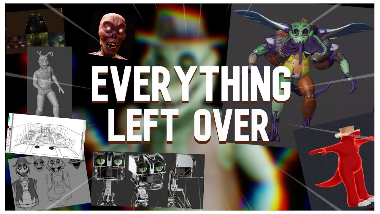 Everything Leftover From Chomper's!!! Teasers, art, concepts, models, animation and more!!!
