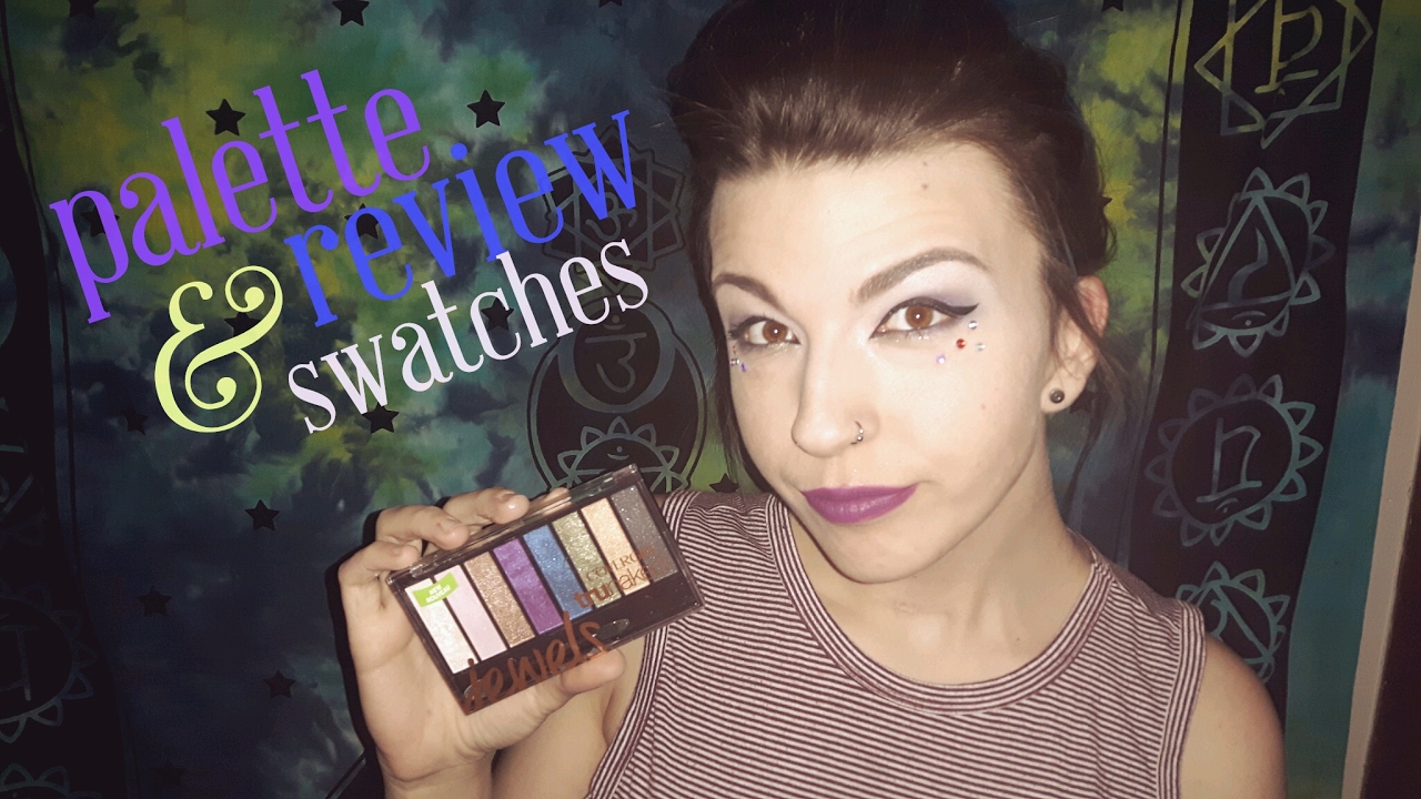 COVERGIRL TRUNUDE JEWELS PALETTE REVIEW/SWATCHES | deadgrl superstar